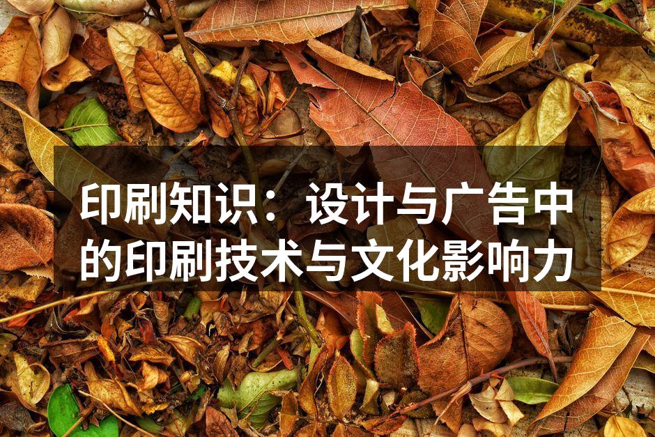 印刷技术的发展历程